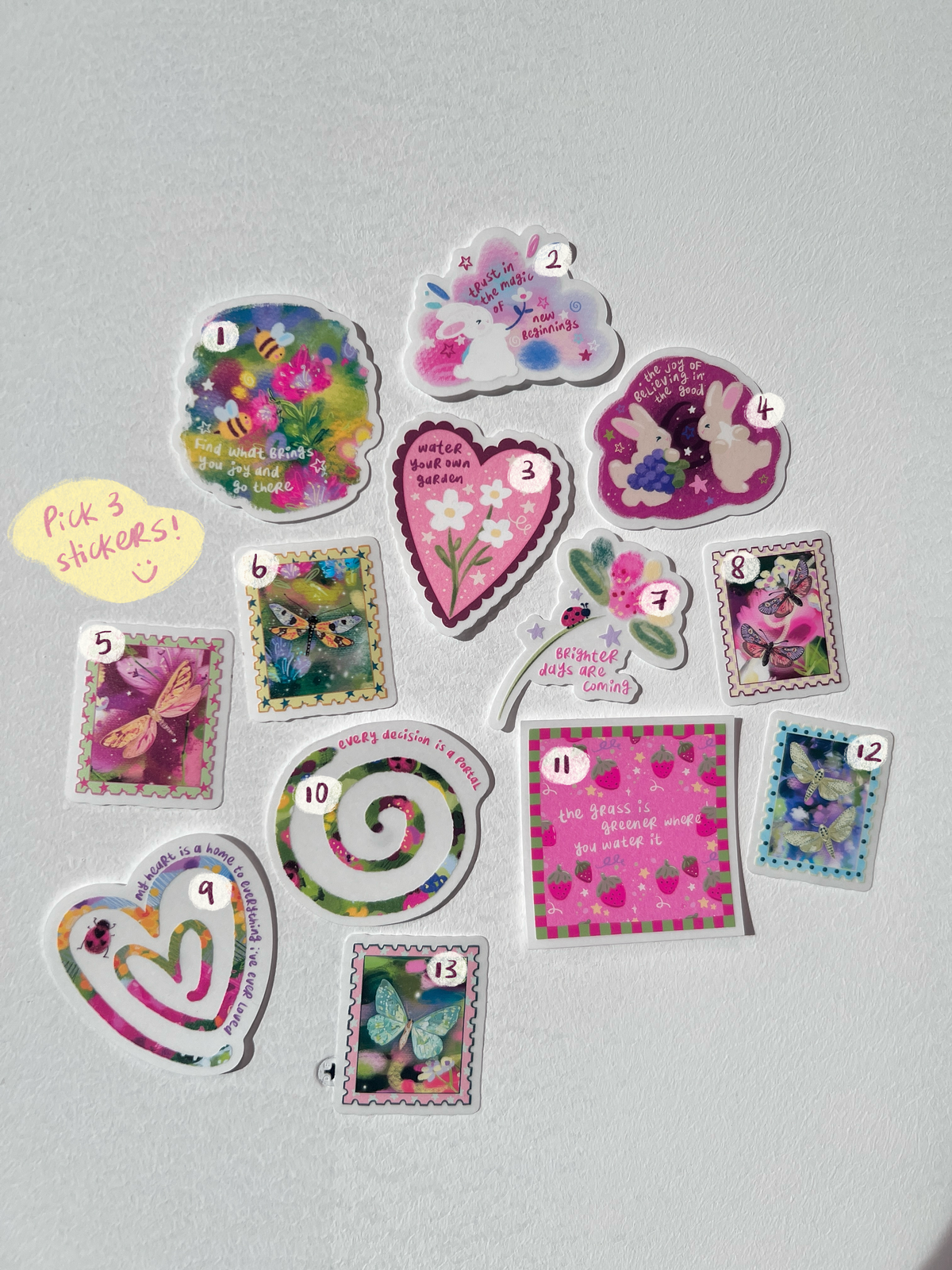 [limited time only] holiday gift bundle with A4 beaded print