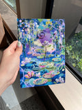 Embellished A5 ‘Of Lotuses and Lavender’ print