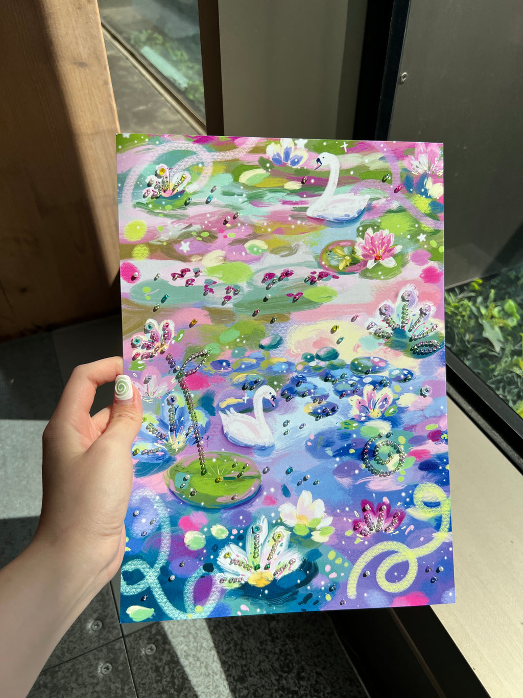 [Bundle of 3] A4 Embellished prints