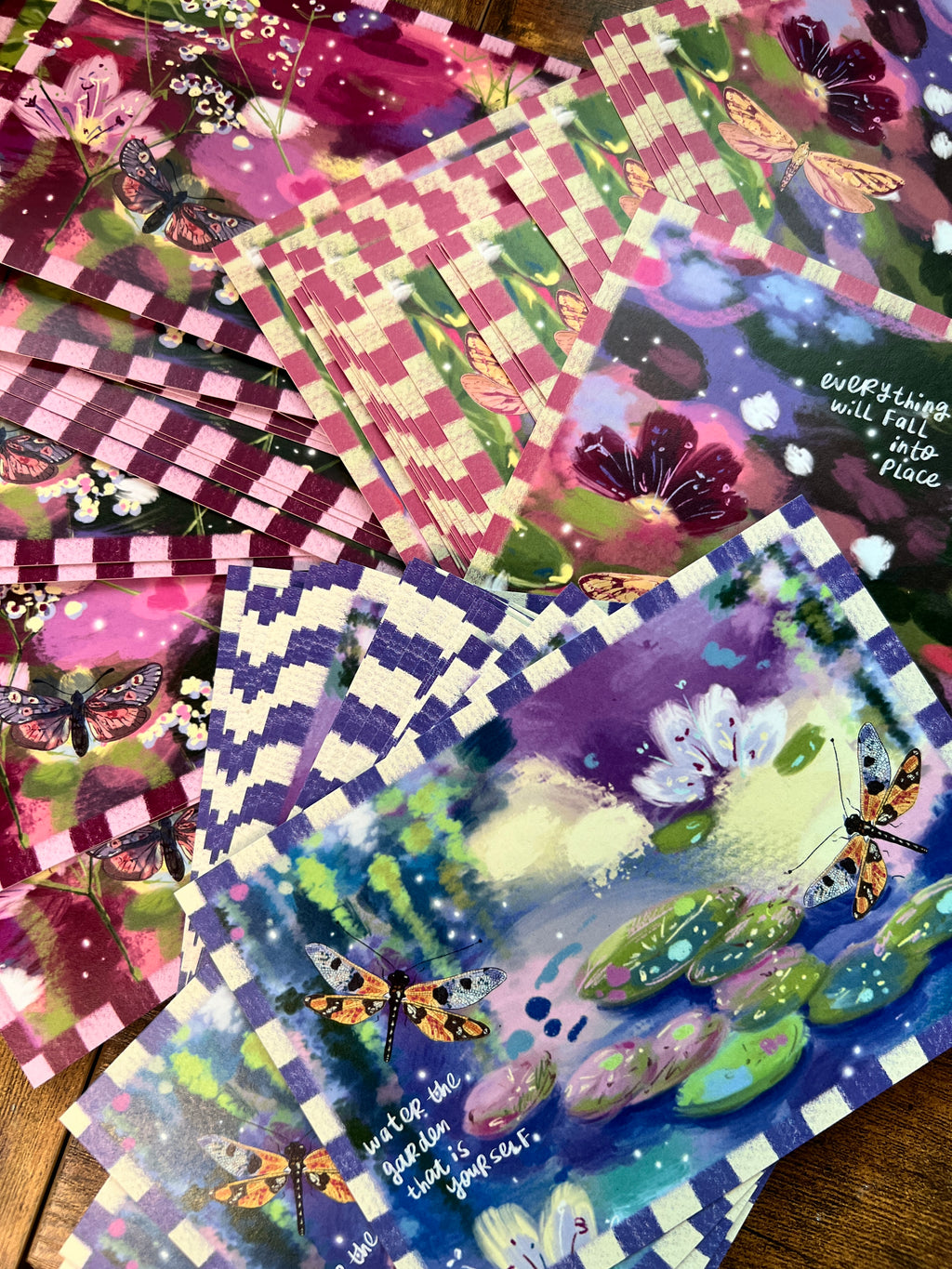 [Bundle of 5] Fall Postcards