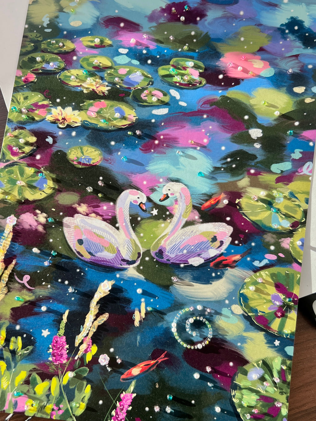 [Bundle of 3] A4 Embellished prints ("Afterglow" collection)