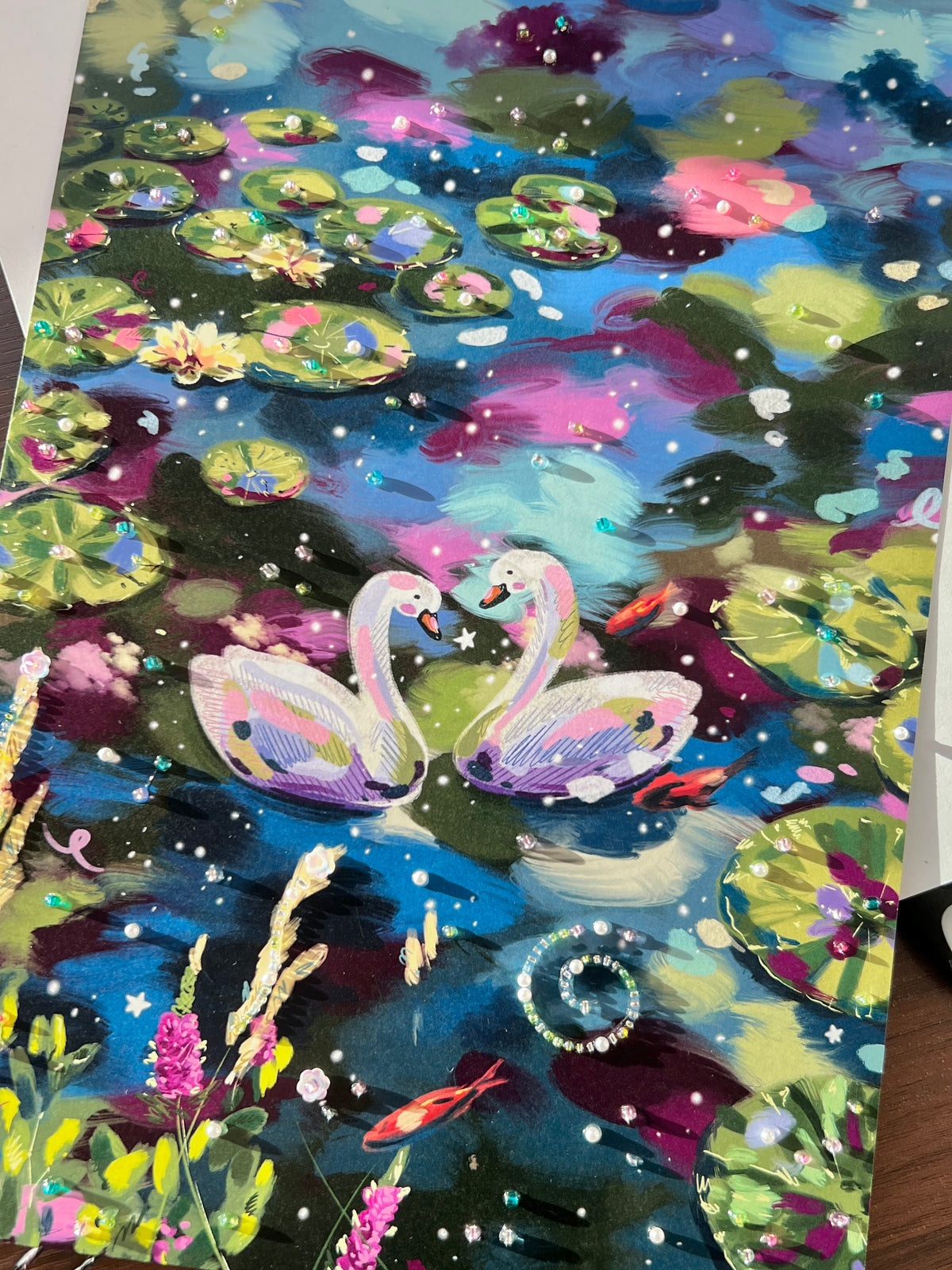 [Bundle of 3] A4 Embellished prints ("Afterglow" collection)