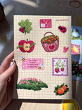 lucky girl sticker sheet
